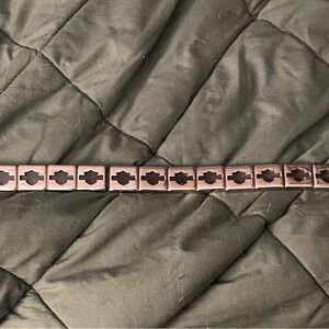 Harley-Davidson Silver and Black Women's Belt